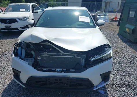 2022 Honda Civic Ex-L z USA, uszkodzony, nr VIN 19XFL1H76NE017196
